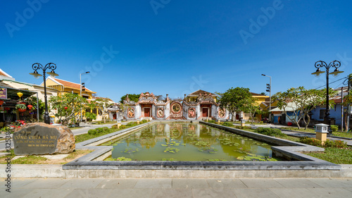 The gate of Ba Mu Temple in Hoi An, Vietnam at daytime © hit1912