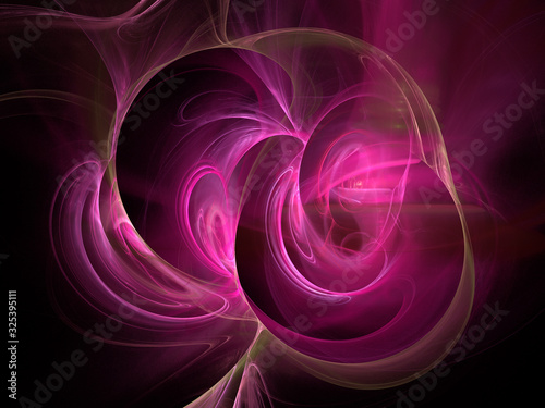 Abstract burst of energy