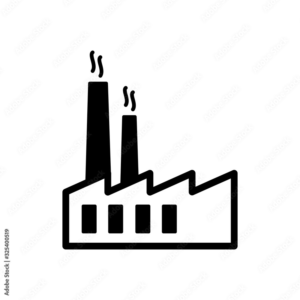 factory icon vector factory icon vector