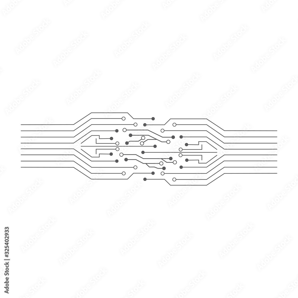 circuit ilustration vector circuit ilustration vector