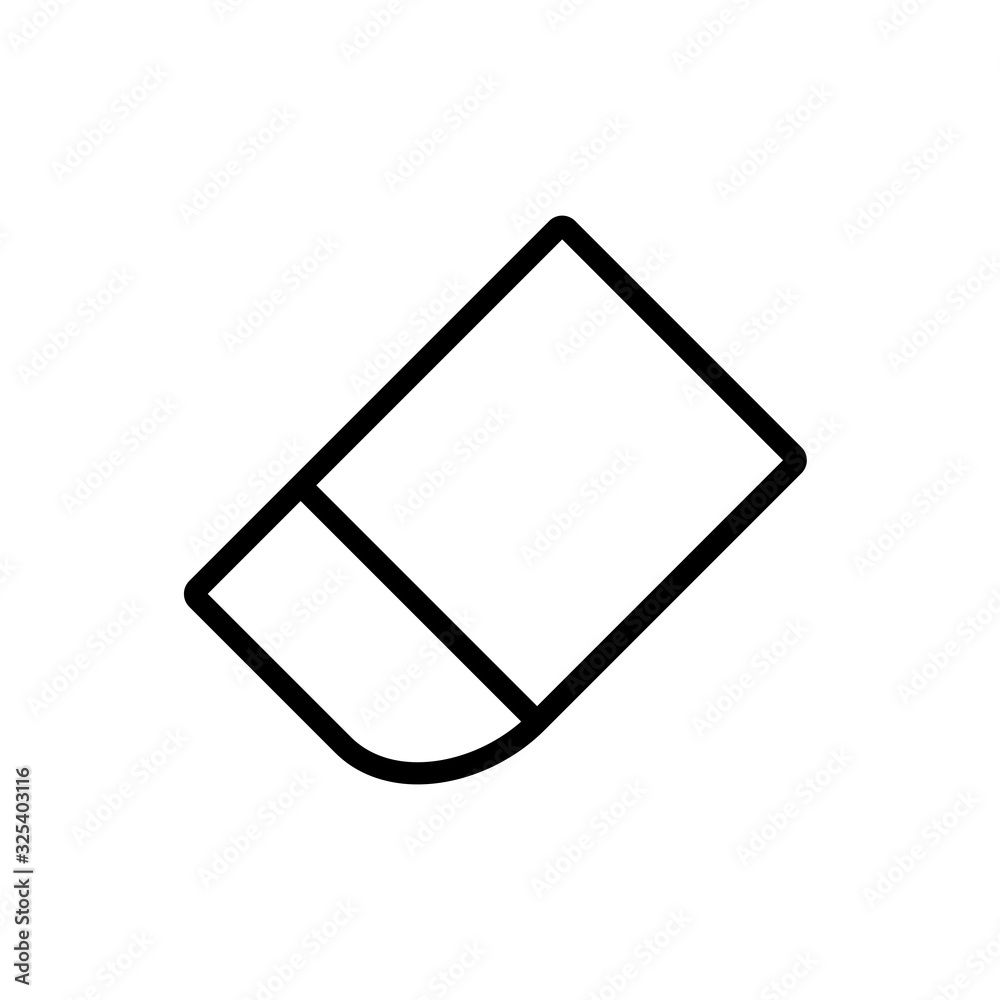 eraser icon vector eraser icon vector