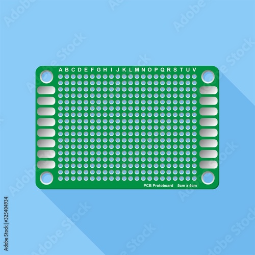 PCB Breadboard Protoboard for Electronics Circuit Design
