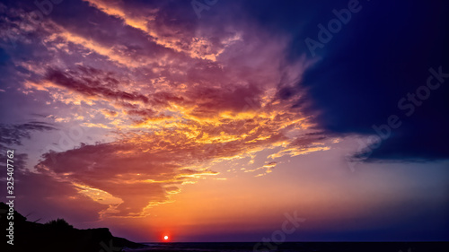 Sunrise Sky Magical Cloud Formations
