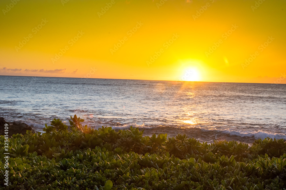 KO'OLINA Sunset, OAHU, HAWAII
