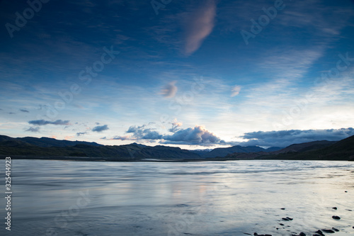 Beautiful scenic wild landscape of Icelandic nature.