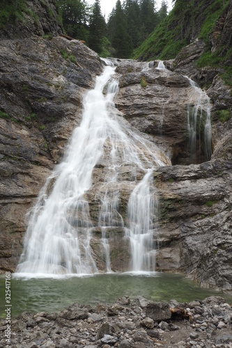 Wasserfall Jachenau Walchsensee Alpen Bayern