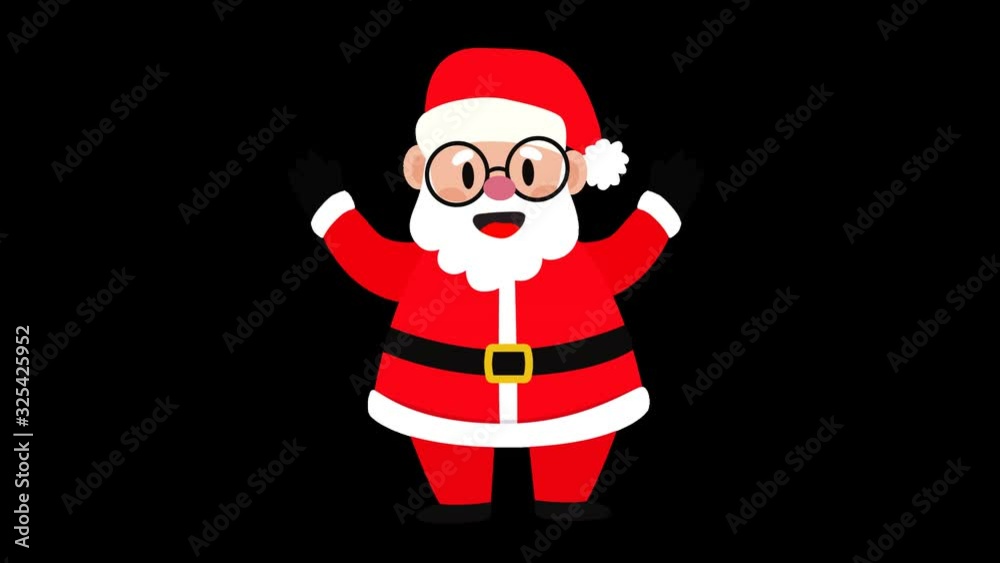Santa Claus background character christmas Alpha Santa Claus background character christmas Alpha
