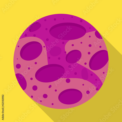 Isolated object of star and imaginary symbol. Web element of star and circle stock symbol for web.