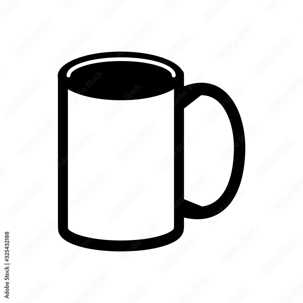 cup icon vector cup icon vector