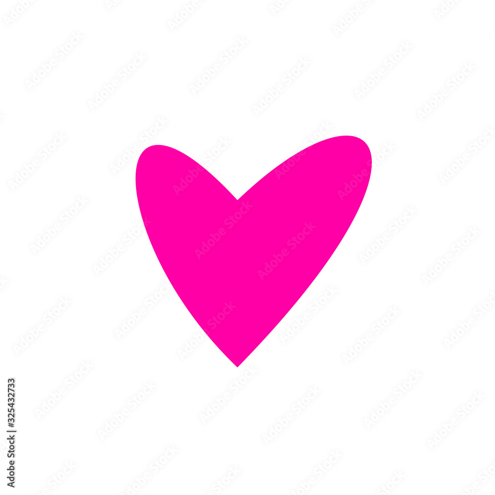 Love symbol for your web site design