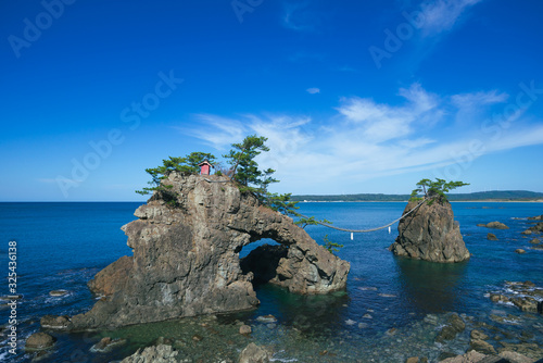 日本の風景　夫婦岩