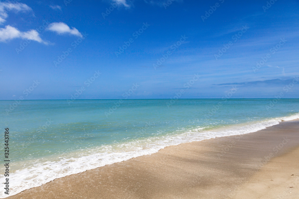 Beautiful Sanibel Island with great beaches and blue sky