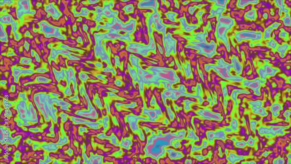 Orange And Purple Strong Visual Insane Radiant Distorted Varnish