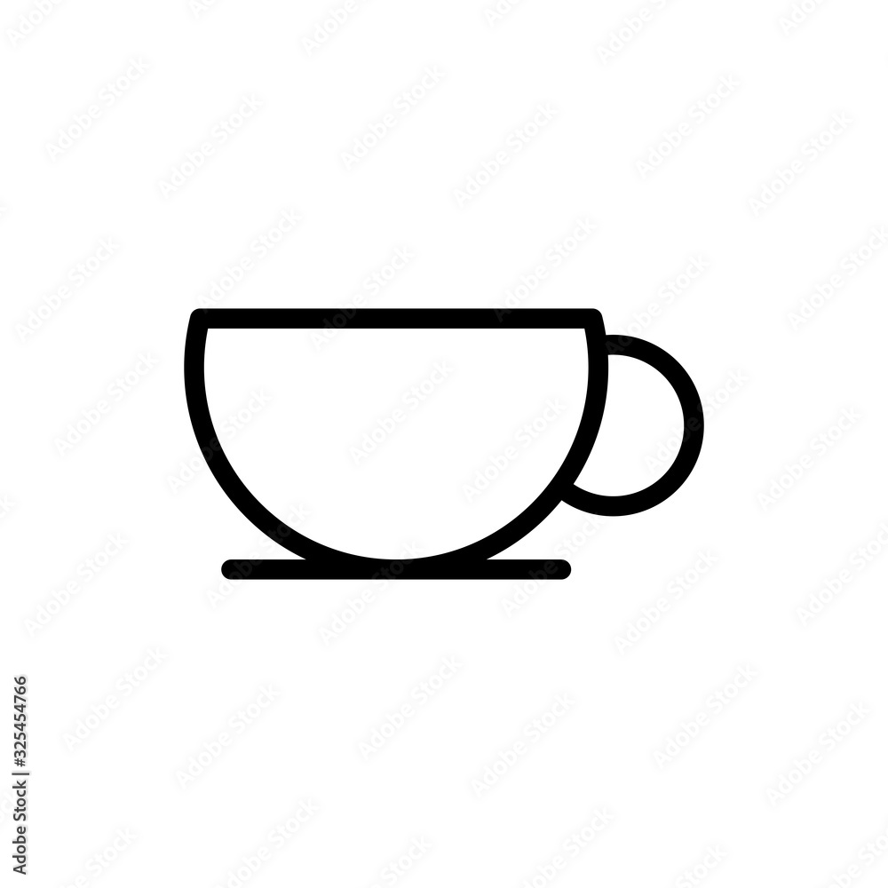 coffee glass icon vector coffee glass icon vector