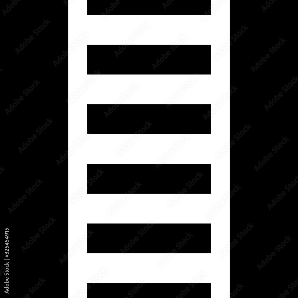 Obraz premium crosswalk pedestrian street icon illustration graphic