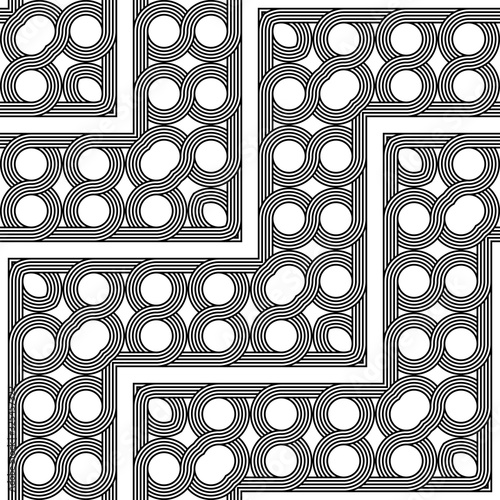 Design seamless zigzag pattern