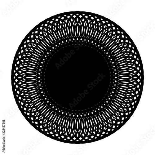 Design monochrome circle element
