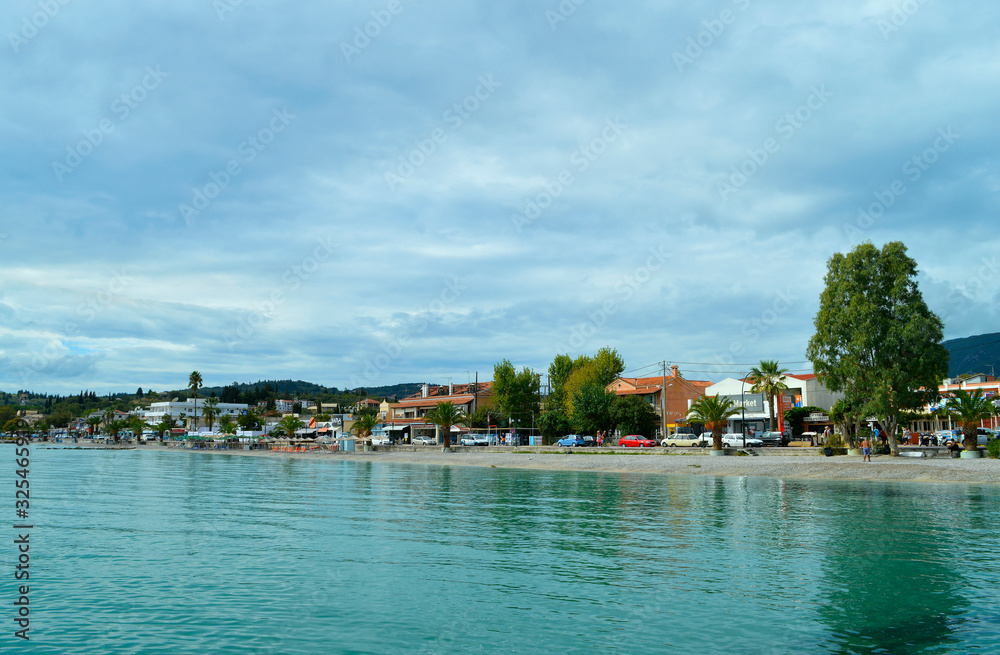 Fototapeta premium Ipsos town in Corfu