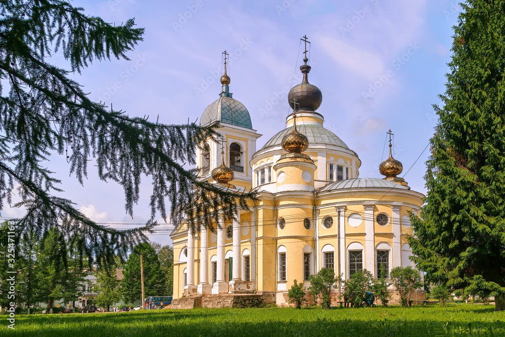 Assumption Cathedral in the town of Myshkin.Yaroslavl oblast.Russia