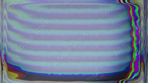 VHS defects noise and artifacts, glitches from an old tape. Glitch noise static television VFX. Visual video effects stripes background. Old TV.  No signal. TV screen noise glitch effect.