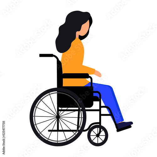 person in wheelchair
