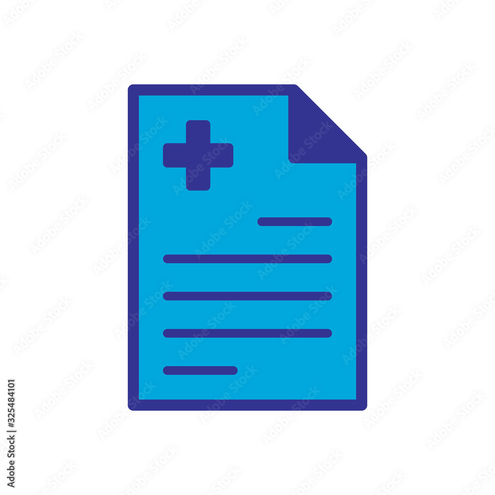 medical recipe icon design vector template medical recipe icon design vector template