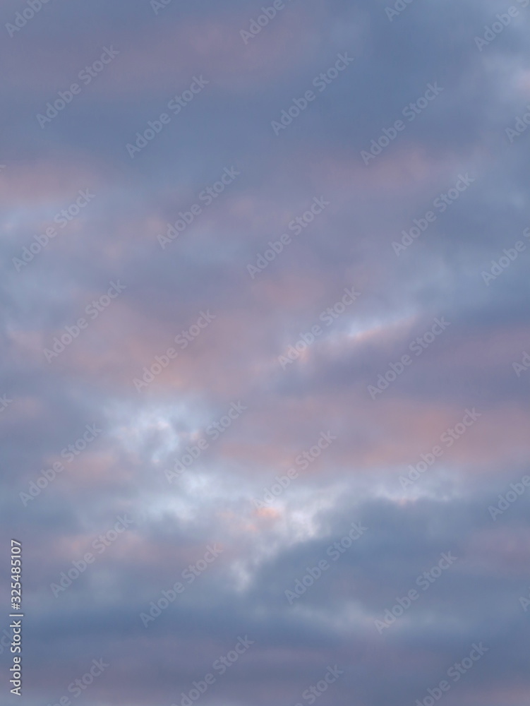 Obraz premium dramatic sky with clouds