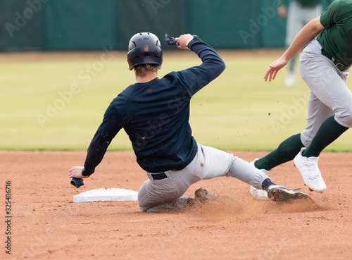 Photography Young Baseball Player competing in a baseball game