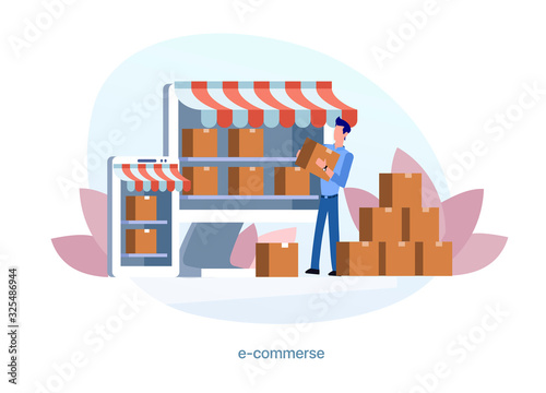 Your online business. Sale of goods via the Internet, e-commerce, online marketing