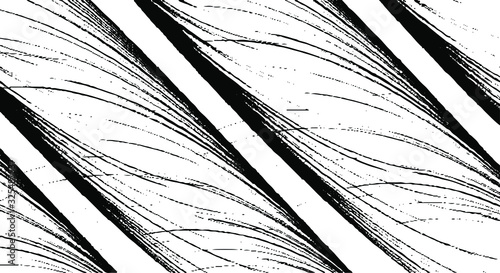 Rough black and white texture vector. Distressed overlay texture. Grunge background. Abstract textured effect. Vector Illustration. Black isolated on white background. EPS10.