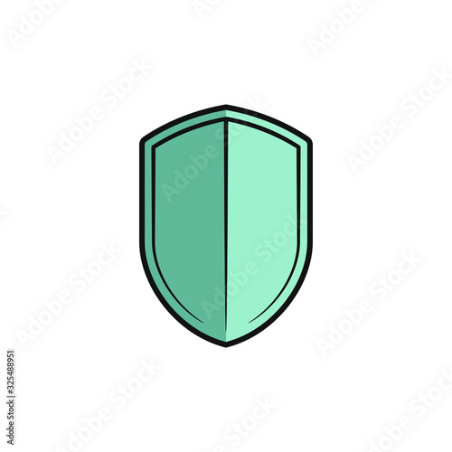 Free Download Shield icon, isolated EPS vector illustration - GFXLoad
