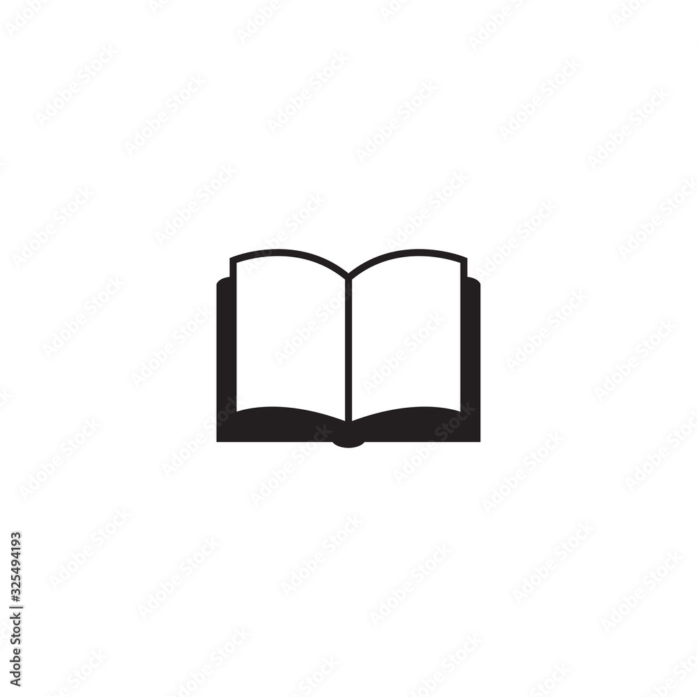 Book icon vector. Reading vector illustration on white background. Trendy Flat style for graphic design, Web site, UI. EPS10. - Vector illustration Book icon vector. Reading vector illustration on white background. Trendy Flat style for graphic design, Web site, UI. EPS10. - Vector illustration