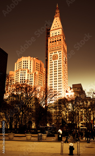 Skyscrapers of Manhattan, New York, USA © Dmitro