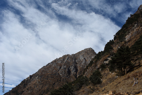 As we were heading towards Zemithang from Madhuri(Sangestar Tso) lake in Arunchal Pradesh, on the way I found this beautiful frame and couldn't stop myself from taking a picture of it. 