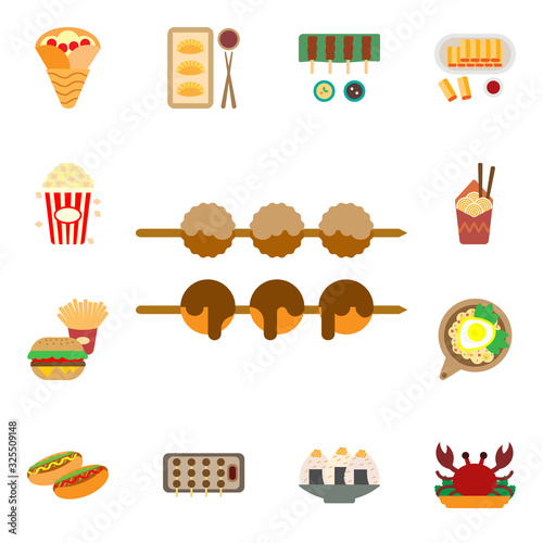Meat ball icon. International Food icons universal set for web and mobile