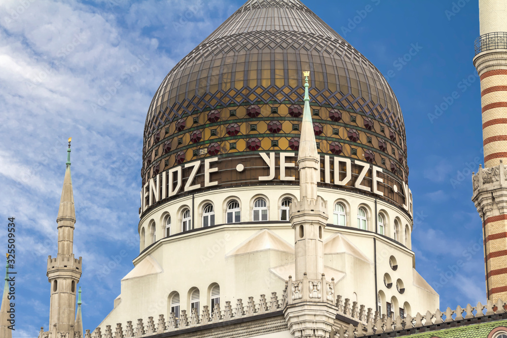 Dresden, Saxony / Germany - Yenidze Synagogue in Dresden, Saxony, Germany