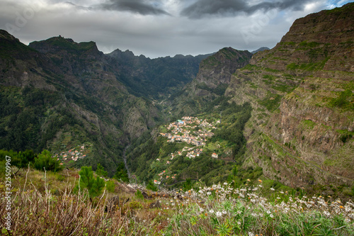 Landscape of Portugal island Madeira photo
