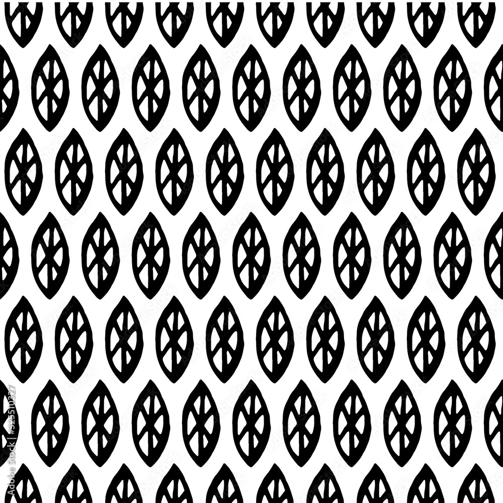 Abstract hand drawn seamless pattern. Ink mark. Abstract hand drawn seamless pattern. Ink mark.