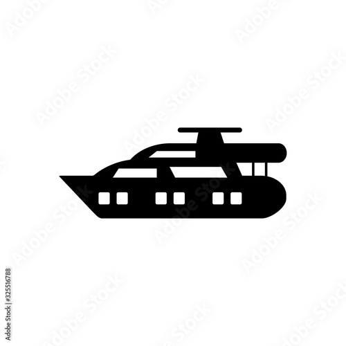 Water transport, ship icon. Simple vector boat icons for ui and ux, website or mobile application