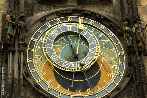 Prague astronomical clock , or Prague Orloj is a medieval astronomical clock