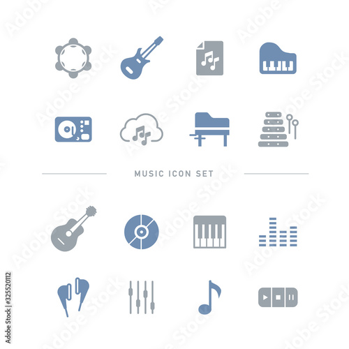 MUSIC ICON SET