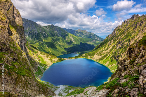 Morskie Oko lake in the Tatra Mountains, Poland