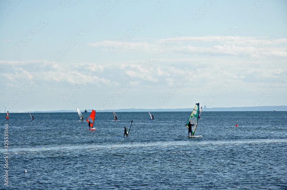 Nauka windsurfingu, Jurata, Polska