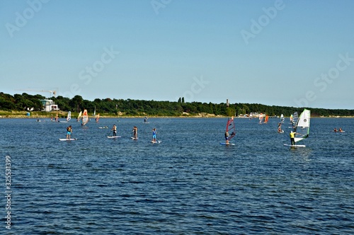 Windsurfing na Helu,  Jurata, Polska photo