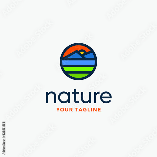 Free Download leaf logo design vector for nature symbol template editable - GFXLoad