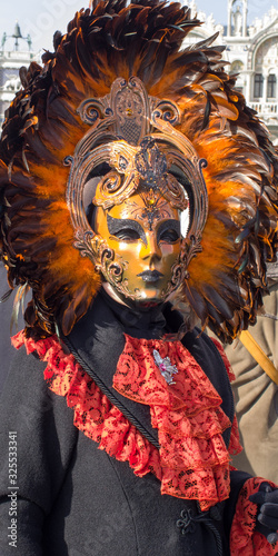 Venice Masks of the Carnival edition 2020 before its interruption due to the spread of coronavirus disease COVID-19.