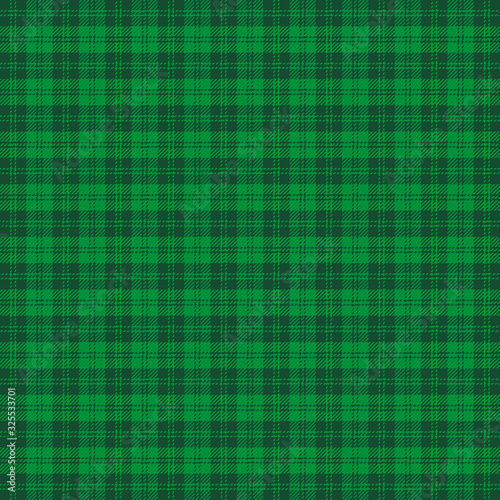 St. Patricks day Tartan plaid. Scottish cage