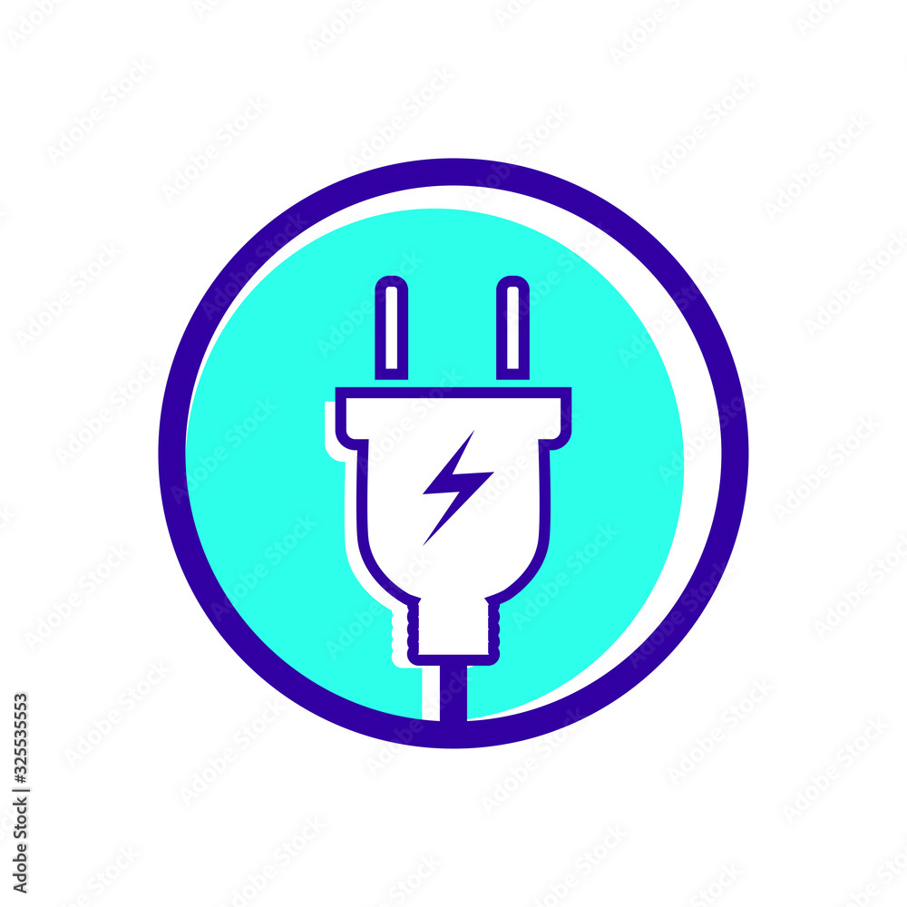 Electric plug icon Electric plug icon