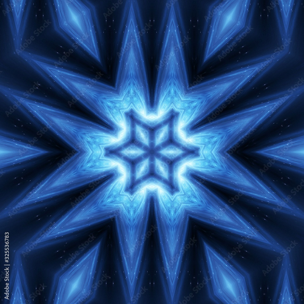 Abstract Fractal Kaleidoscope Pattern Texture for Wallpaper or Tiles Floor Abstract Fractal Kaleidoscope Pattern Texture for Wallpaper or Tiles Floor