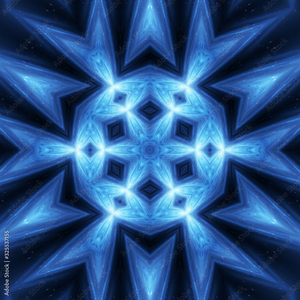Abstract Fractal Kaleidoscope Pattern Texture for Wallpaper or Tiles Floor Abstract Fractal Kaleidoscope Pattern Texture for Wallpaper or Tiles Floor